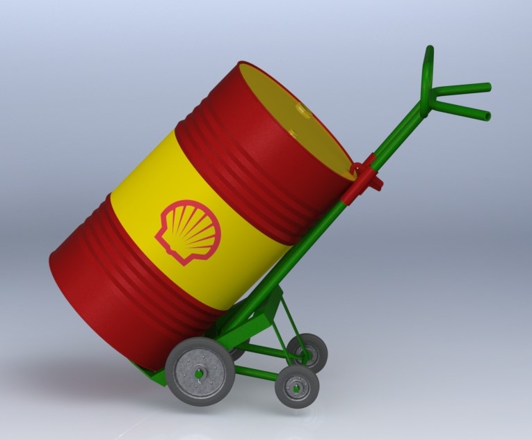 轻便型油桶搬运车