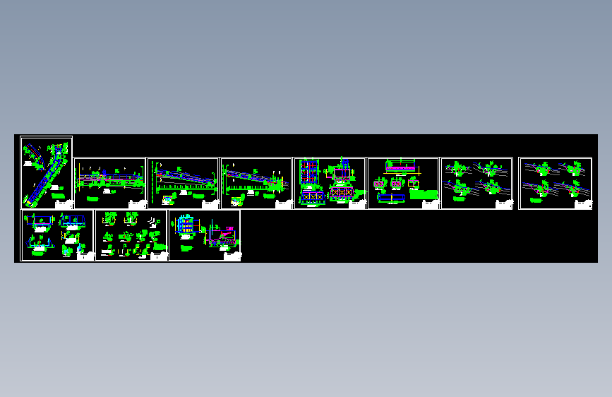 水库溢洪道初步设计图--459209-10