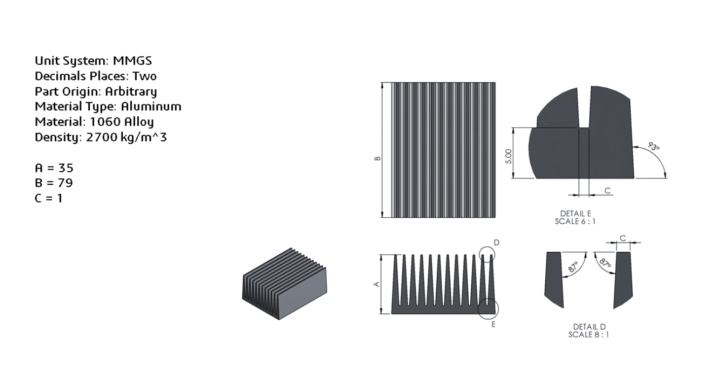 高效散热铝制散热器