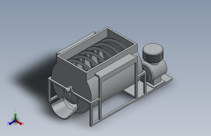 高效双螺带混合机