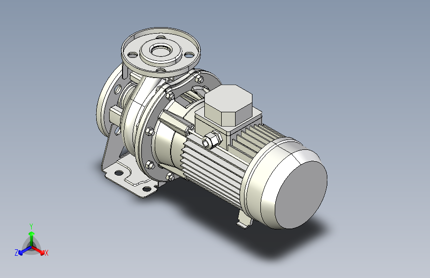 高效稳定的水泵模型