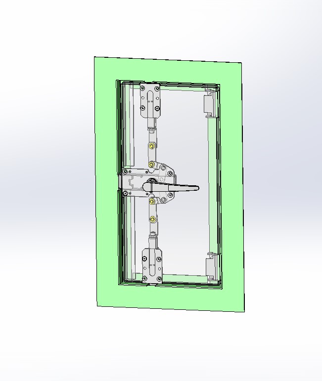 A21 配电盘门用链条机构