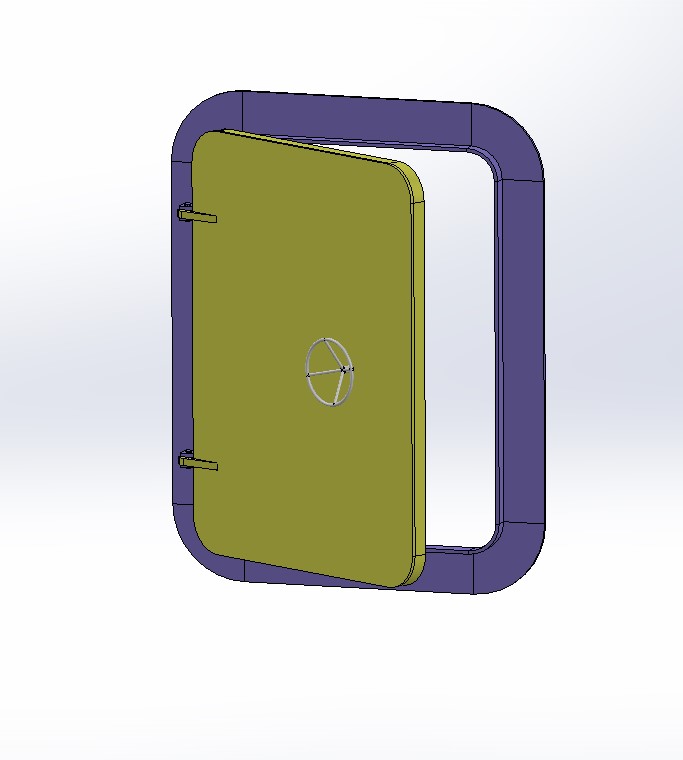 A6 密门防水门结构