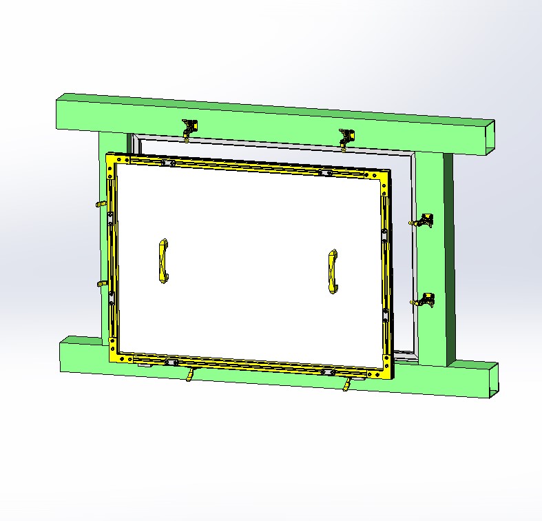 A10 铝合金型材防尘门