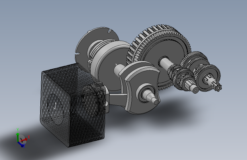 节能汽车发动机优化改造含SW三维图+说明书