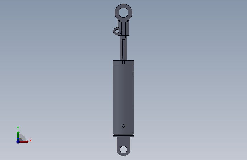 横拉杆液压缸 70x30x170 mm