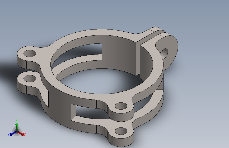 固定管道的支架。