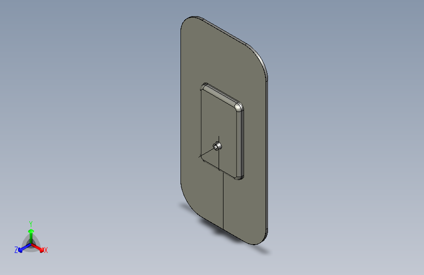 关键定位的塑件截面