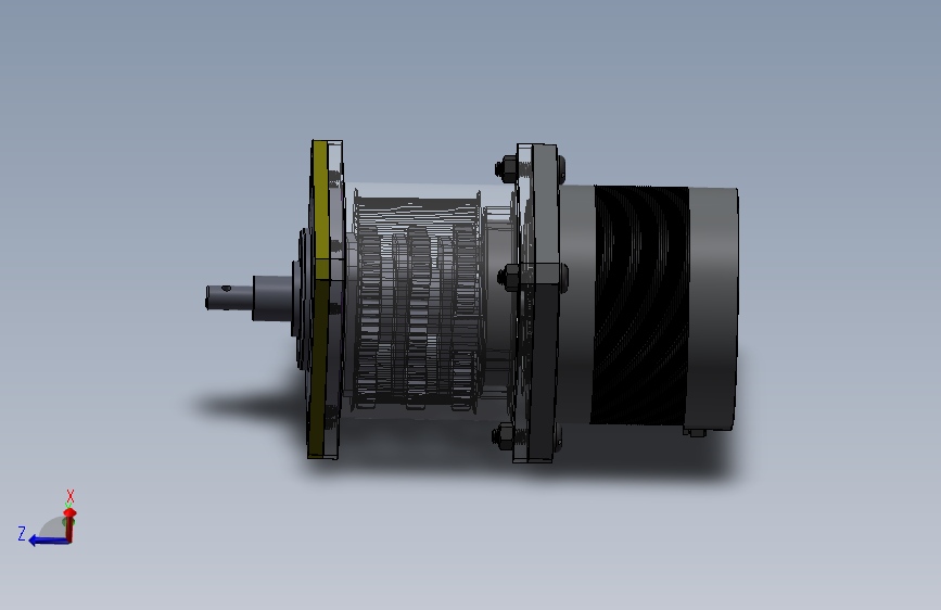 三级行星齿轮箱