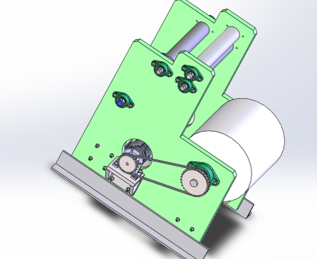 印刷机收纸装置设计