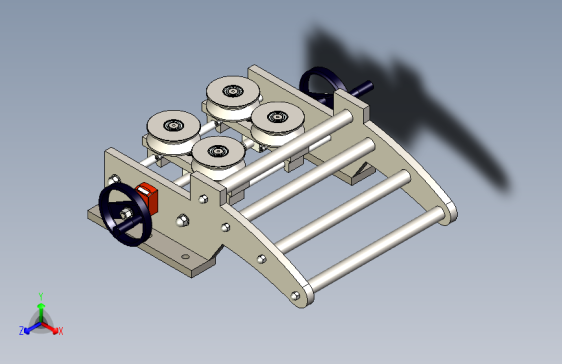 冷弯设备进料装置