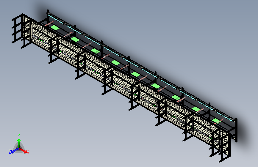 牛眼台环形组装线