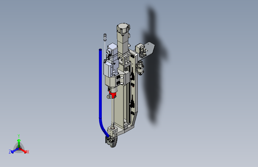 全自动真空管式锁螺丝机构