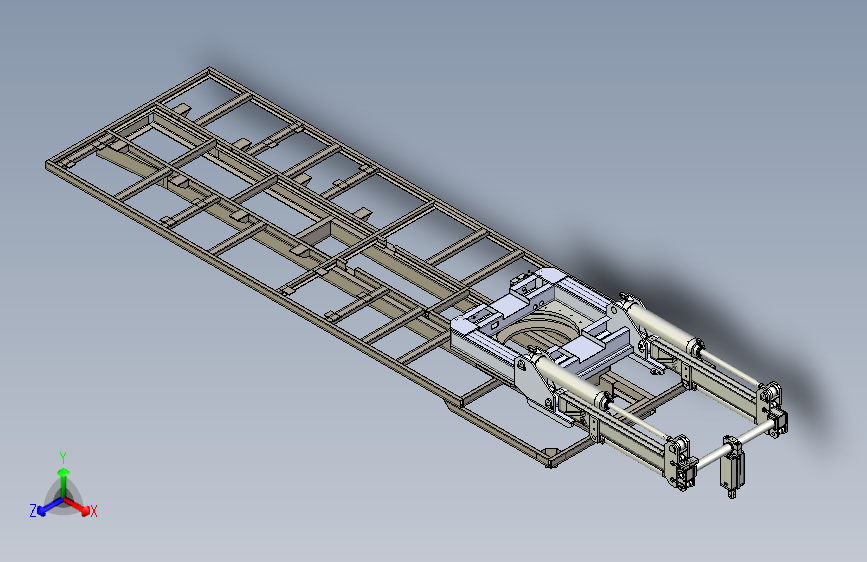 升降机三维模型