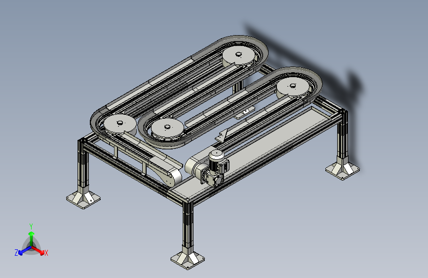 输送链板线 s型输送线