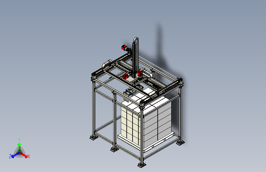 四轴码垛机械手