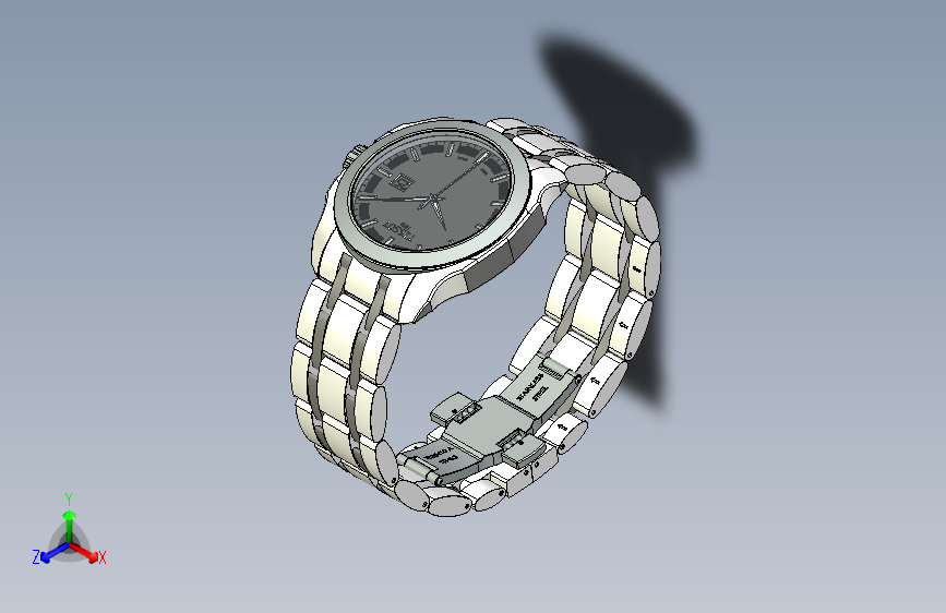 天梭（女）手表设计模型