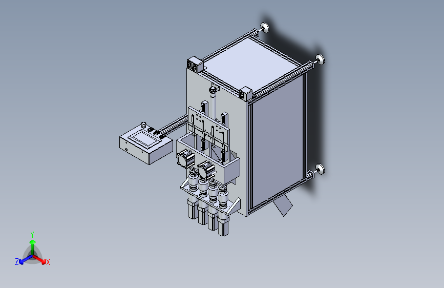 限位器骨架自动旋扭机