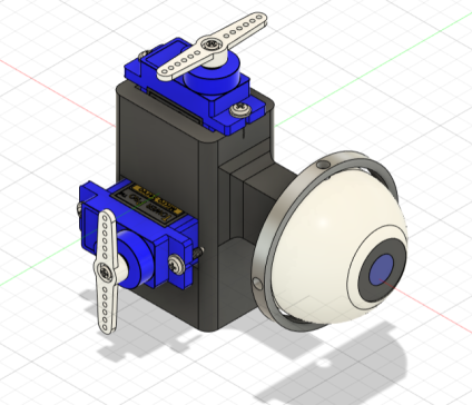 机械驱动的仿真眼球