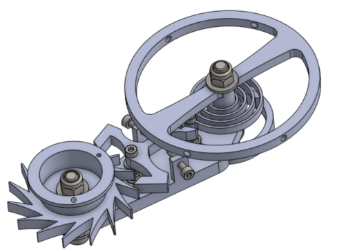 机械驱动的手表