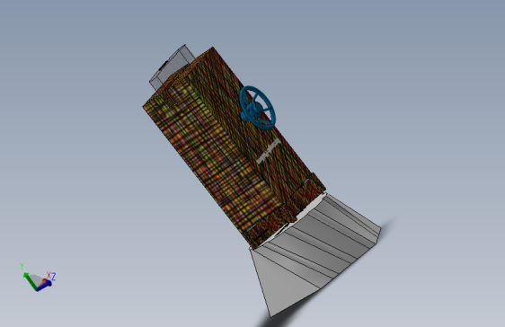 基本斜面设计挤压件基础船舵轮
