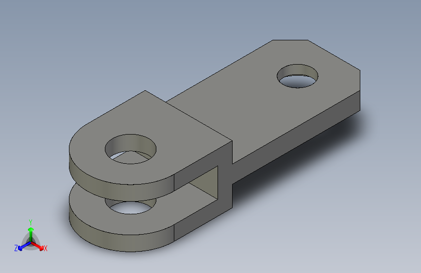 简单入门的零件模型