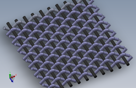 简约现代的网架围栏设计。