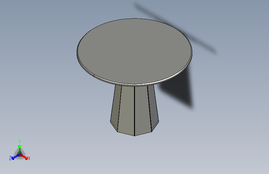 金属材质金字塔桌脚