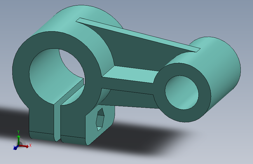 紧固传动分体轮臂