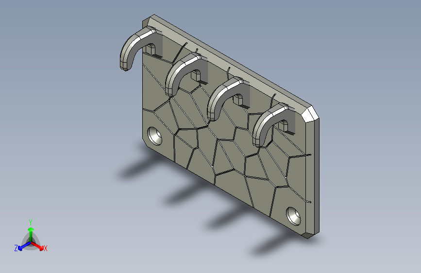 精美多边形纹钥匙架