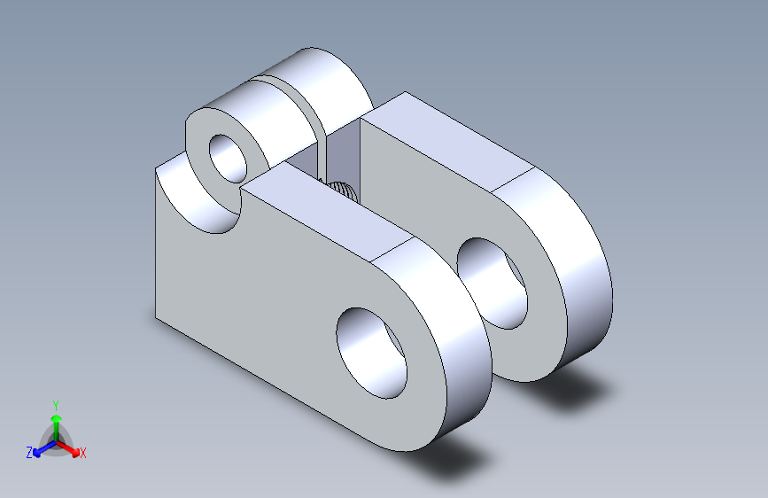 精密连接货叉支架