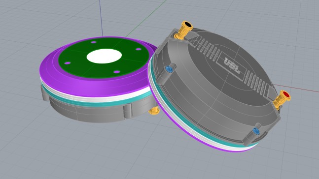 精确测量的高音单元