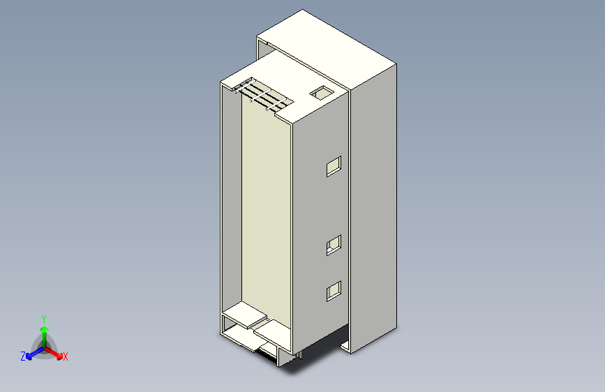 精准构建的三维房屋模型