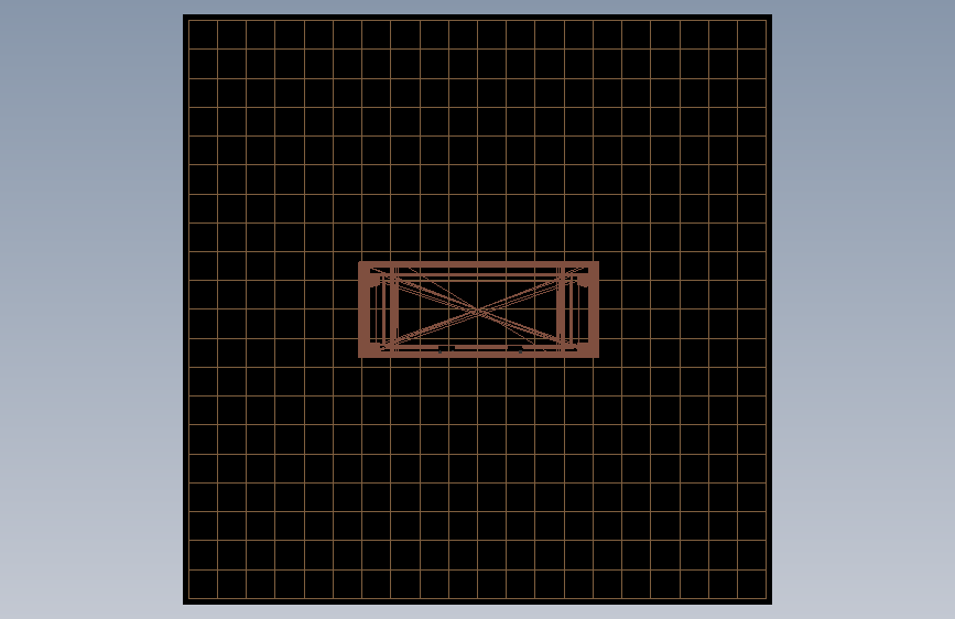 具槽式结构的支撑架