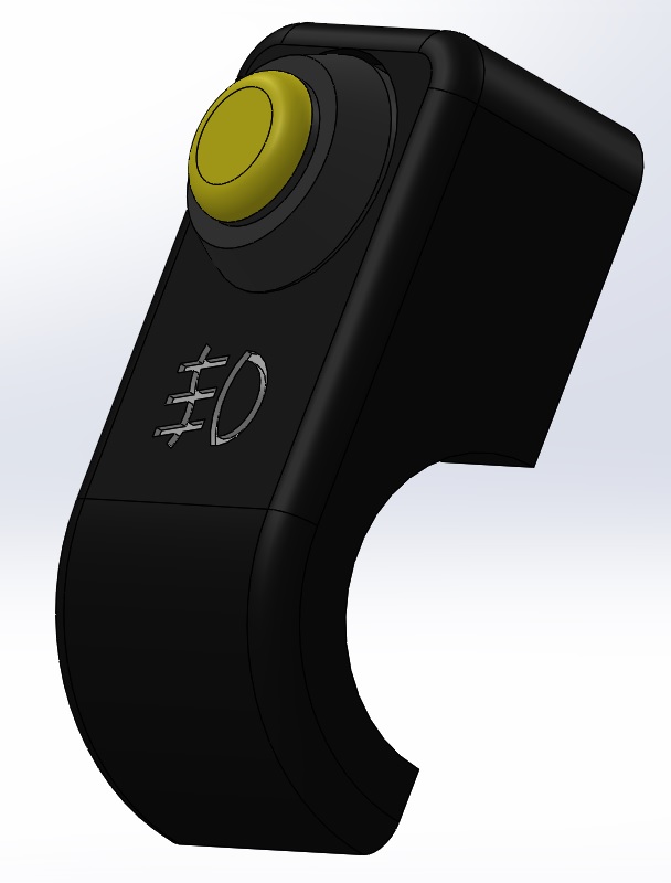 咖啡色FOG LIGHT CASE VULCAN S KAWASAKI PBS-33B