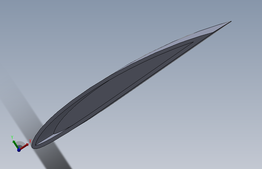 可拆卸风洞机翼