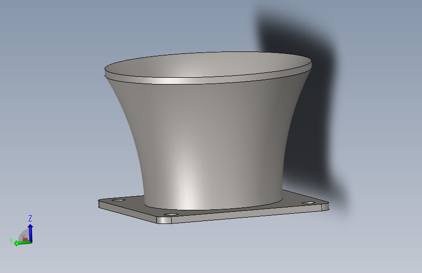 可调节固定的进气锥