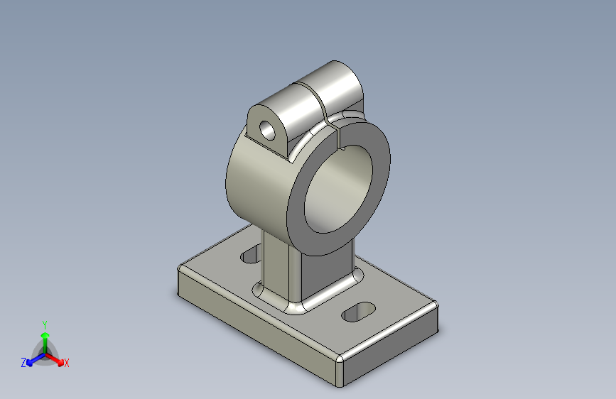 可调节稳固轴座