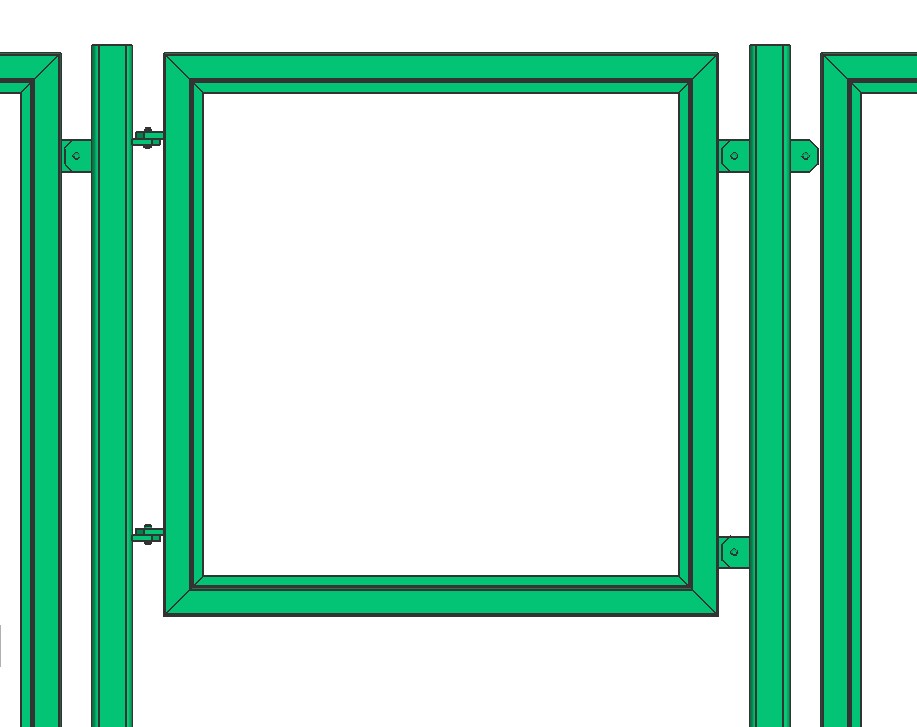 快速开启安全护栏板