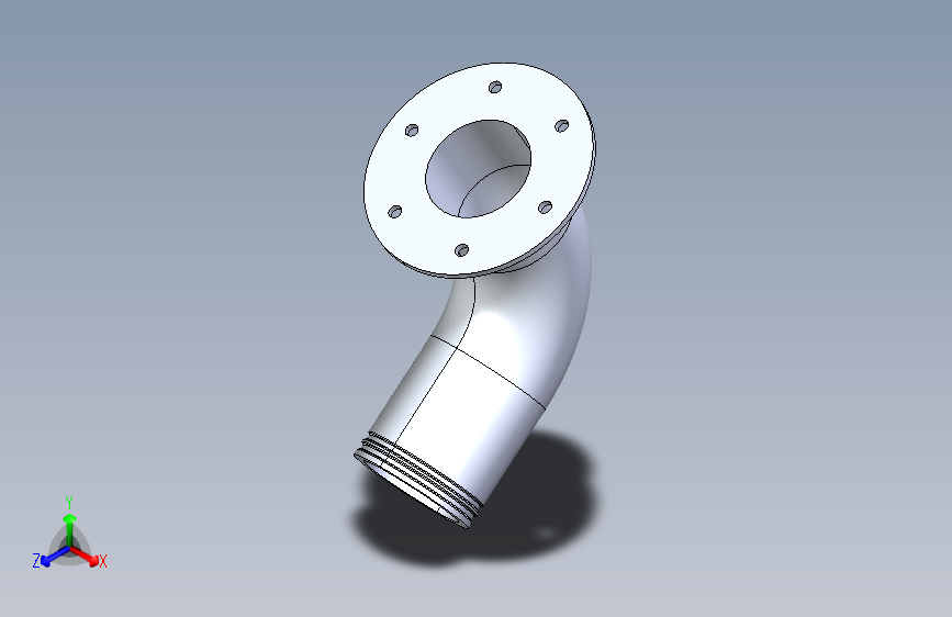 连接进气口的歧管导管