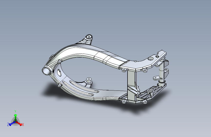 灵感来源的主车架
