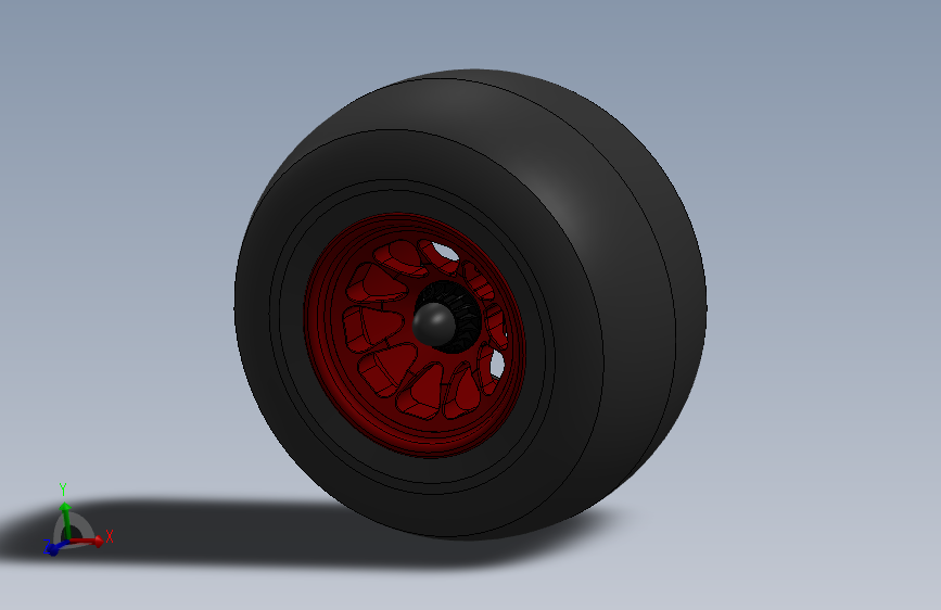 耐磨高光泽赛车轮胎