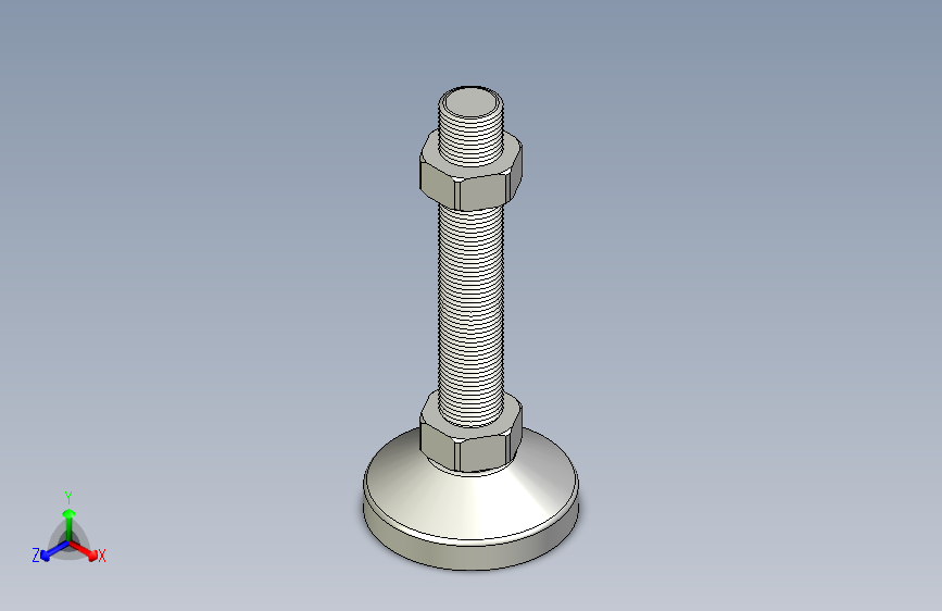 耐磨铸钢抗震脚垫