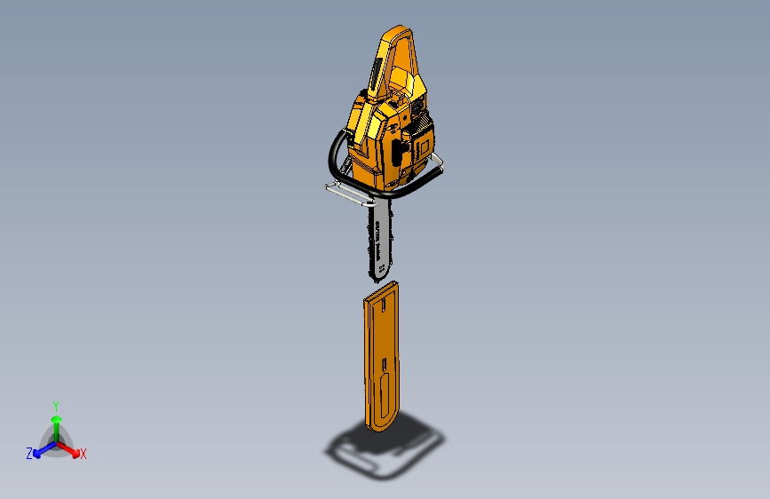 燃油动力的割草机