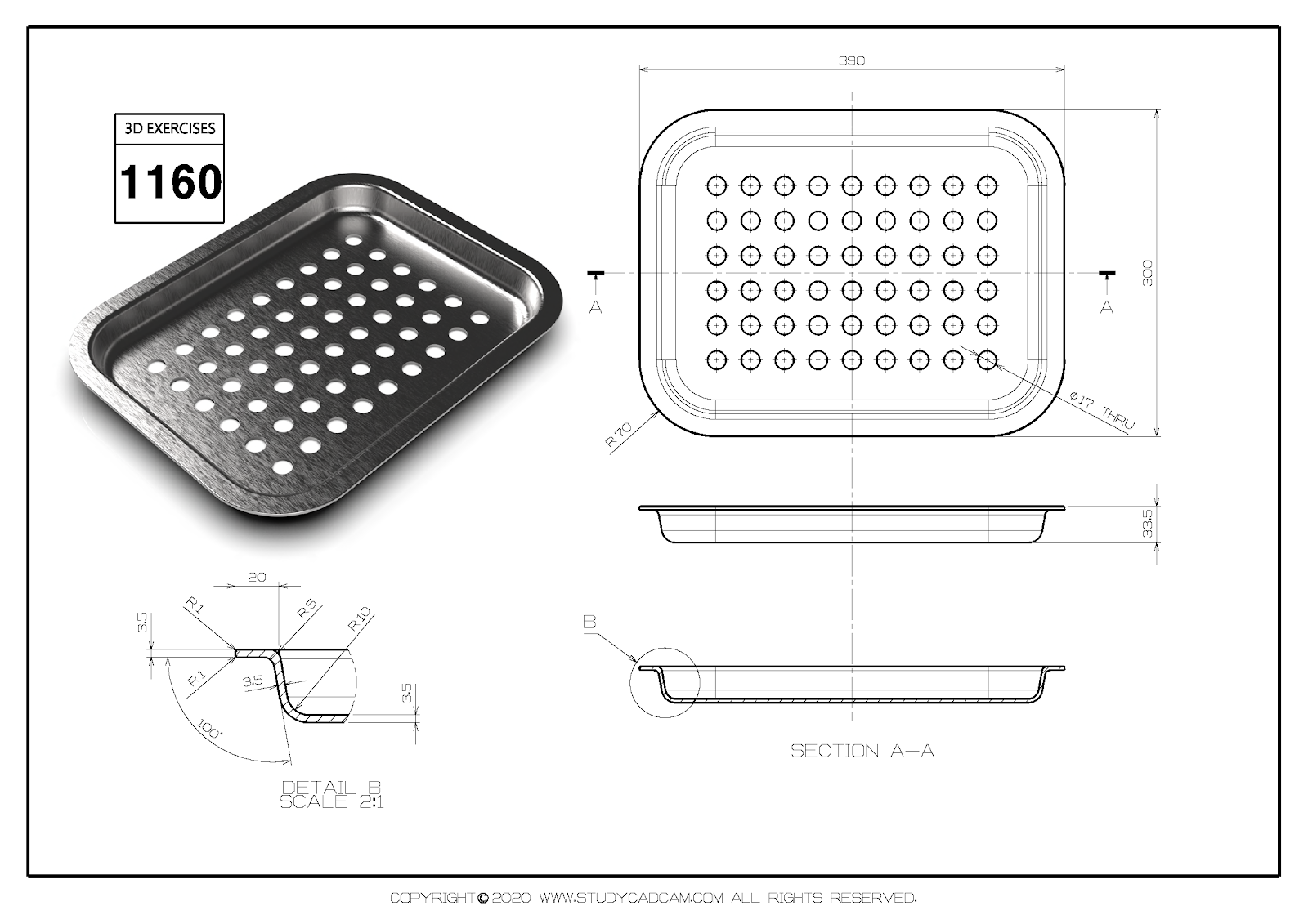 三维建模练习模型