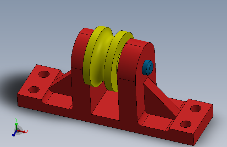 三维装配零件模型