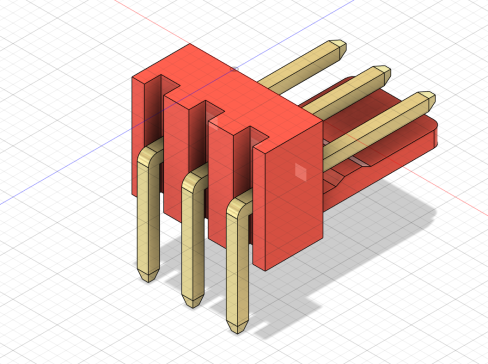 三针间距标准接插件