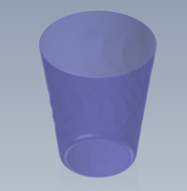 使用Solidworks制作的玻璃3D模型