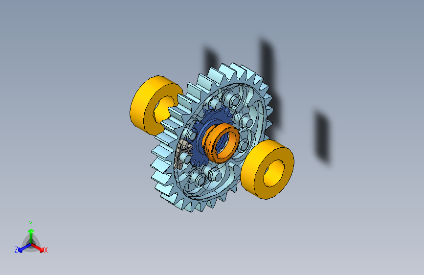 适用多型号的行星差速器