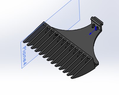 适用迷你理发器梳